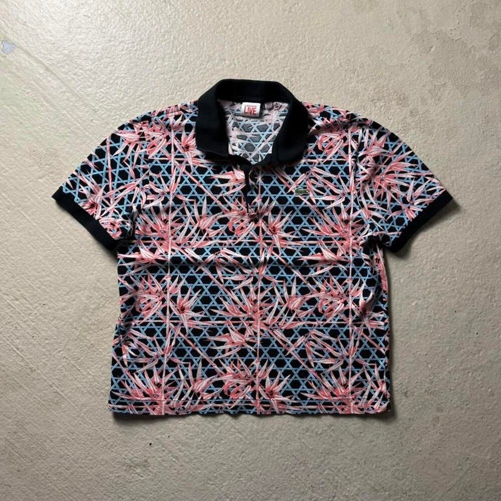 Lacoste Live Samurai Floral Men's M Polo